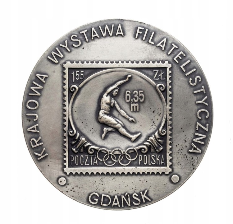 MEDAL OLIMPIADA SYDNEY 2000, KRAJOWA WYSTWA FILATELISTYCZNA GDAŃSK