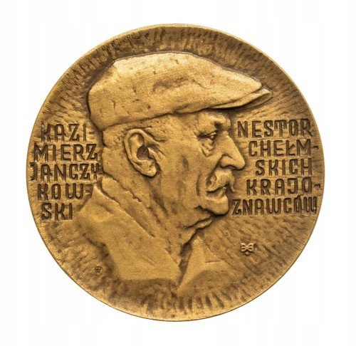 MEDAL KAZIMIERZ JANCZYKOWSKI, 70 LAT PTTK CHEŁM 1980