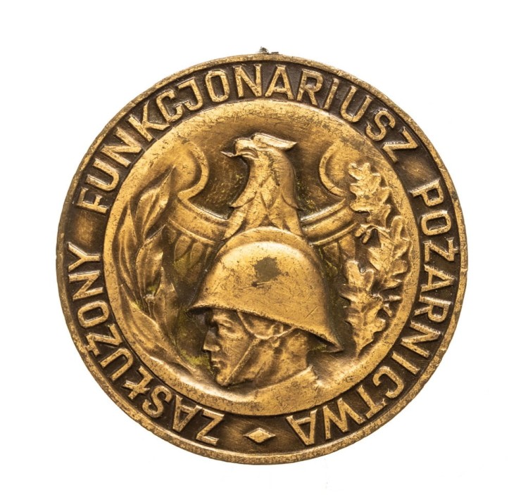 MEDAL ZASŁUŻONY FUNKCJONARIUSZ POŻARNICTWA PRL