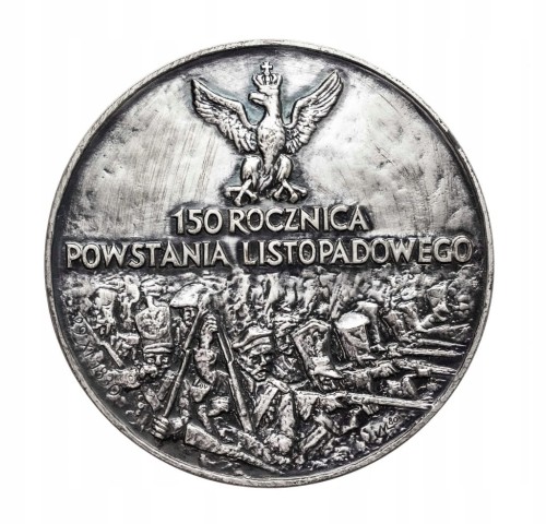 MEDAL 150 ROCZNICA POWSTANIA LISTOPADOWEGO, PTAIN WARSZAWA 1980