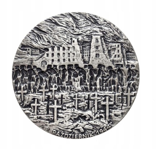 MEDAL 40 ROCZNICA POWSTANIA WARSZAWSKIEGO, PTAIN 1984