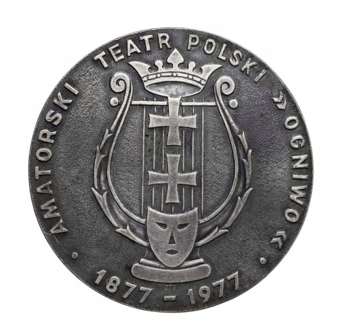 MEDAL TOWARZYSTWO OŚWIATOWE I AMATORSKI TEATR OGNIWO, GDAŃSK 1977