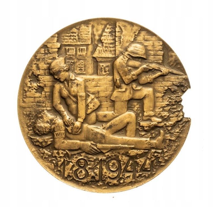 MEDAL POWSTANIE WARSZAWSKIE, PTAIN WARSZAWA 1981 (MARKIEWICZ)