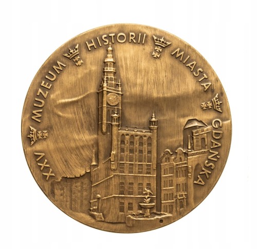 MEDAL 25 LAT MUZEUM HISTORII MIASTA GDAŃSKA 1995