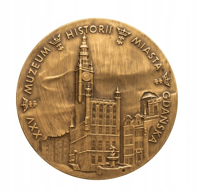 MEDAL 25 LAT MUZEUM HISTORII MIASTA GDAŃSKA 1995