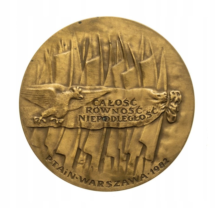 MEDAL INSUREKCJA KOŚCIUSZKOWSKA, PTAIN WARSZAWA 1982 (MARKIEWICZ)