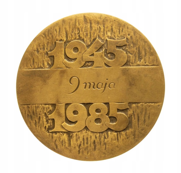 MEDAL 40 ROCZNICA ZWYCIĘSTWA 9 MAJA 1985