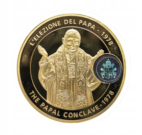 MEDAL JAN PAWEŁ II, WYBÓR NA PAPIEŻA W 1978 ROKU