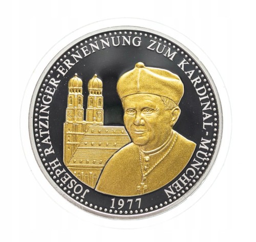 MEDAL PAPIEŻ BENEDYKT XVI, MONACHIUM 1977