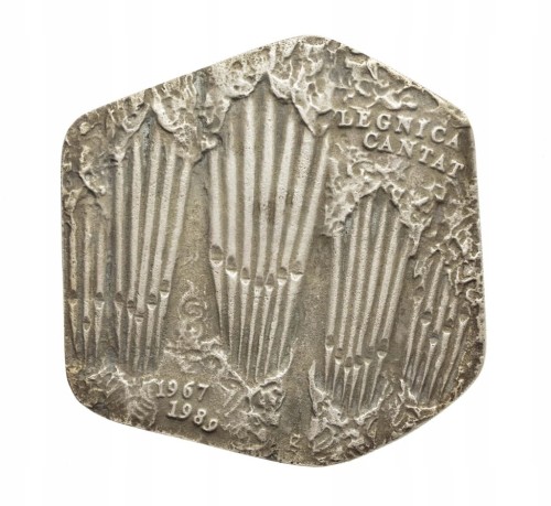 MEDAL W UZNANIU ZASŁUG DLA TURNIEJU CHÓRÓW LEGNICA CANTAT 1989