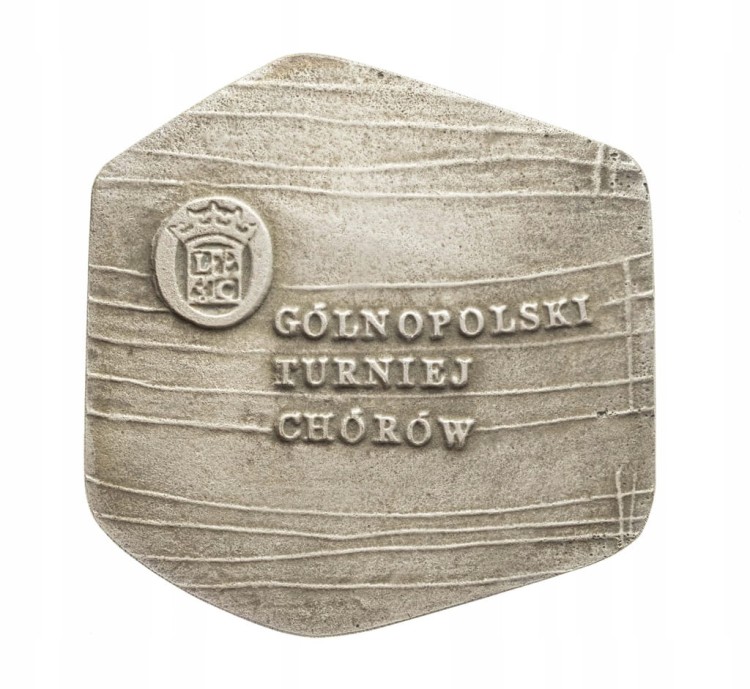 MEDAL W UZNANIU ZASŁUG DLA TURNIEJU CHÓRÓW LEGNICA CANTAT 1989