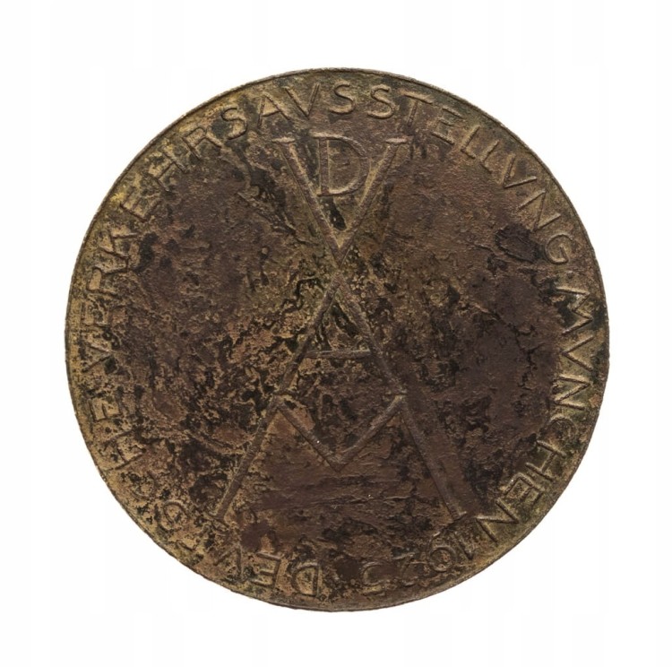 MEDAL WYSTAWA TRANSPORTOWA, MONACHIUM 1925