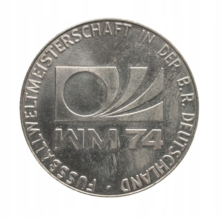 MEDAL FIFA, MISTRZOSTWA ŚWIATA W PIŁCE NOŻNEJ, NIEMCY 1974