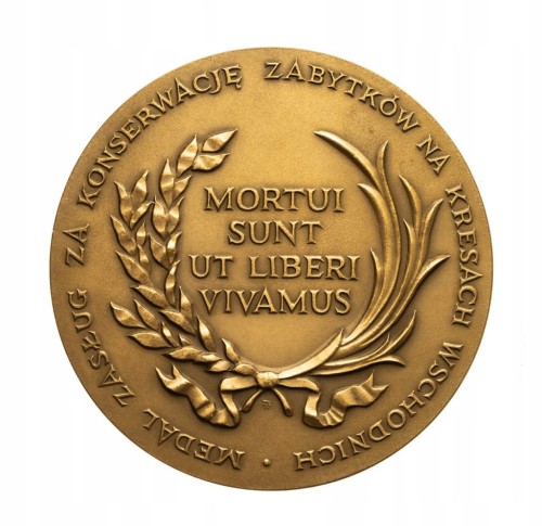 MEDAL ZASŁUG ZA KONSERWACJĘ ZABYTKÓW NA KRESACH WSCHODNICH 1990