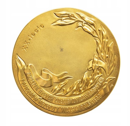 MEDAL 20 LAT ZWIĄZEKU BYŁYCH ŻOŁNIERZY ZAWODOWYCH