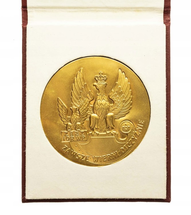 MEDAL 20 LAT ZWIĄZEKU BYŁYCH ŻOŁNIERZY ZAWODOWYCH