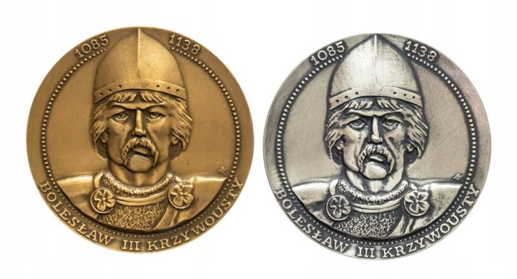 ZESTAW MEDALI BOLESŁAW III KRZYWOUSTY, GŁOGÓW / PSIE POLE 1109, TWO 1988