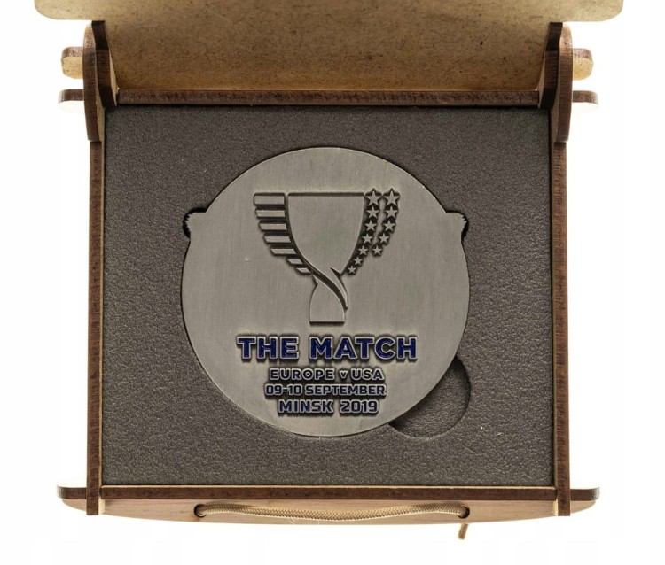 MEDAL MECZ LEKKOATLETYCZNY EUROPA - USA, MIŃSK 2019
