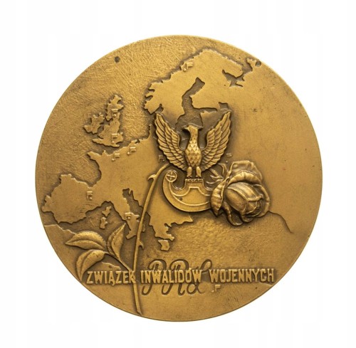 MEDAL ZWIĄZEK INWALIDÓW WOJENNYCH 1989