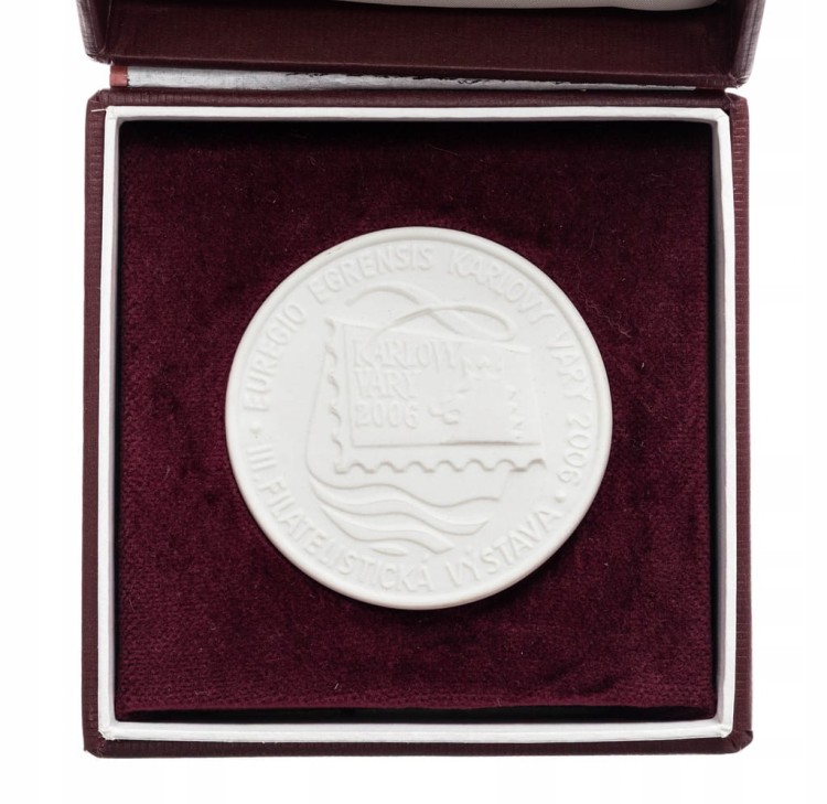MEDAL III WYSTAWA FILATELISTYCZNA, KARLOWE WARY 2006