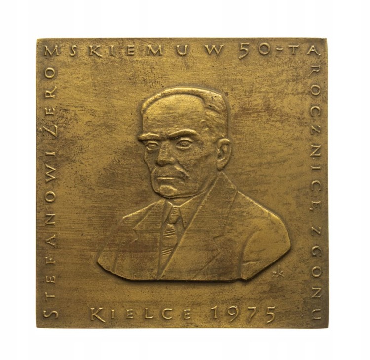 MEDAL STEFAN ŻEROMSKI, 50 ROCZNICA ŚMIERCI, KIELCE 1975