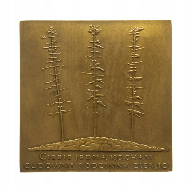 MEDAL STEFAN ŻEROMSKI, 50 ROCZNICA ŚMIERCI, KIELCE 1975