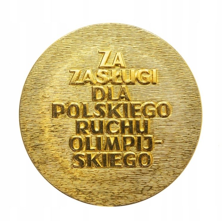 MEDAL ZA ZASŁUGI DLA POLSKIEGO RUCHU OLIMPIJSKIEGO