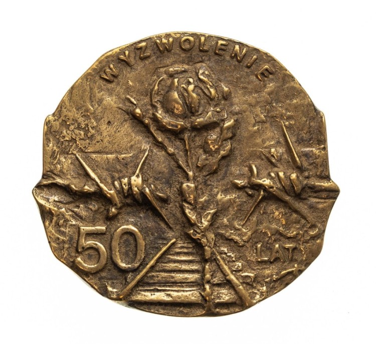 MEDAL ZA WASZE CIERPIENIA, 50 LAT WYZWOLENIA, MAXIMILIAN KOLBE 1995