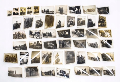 ZESTAW STARYCH FOTOGRAFII WOJSKOWYCH l. 50 PRL