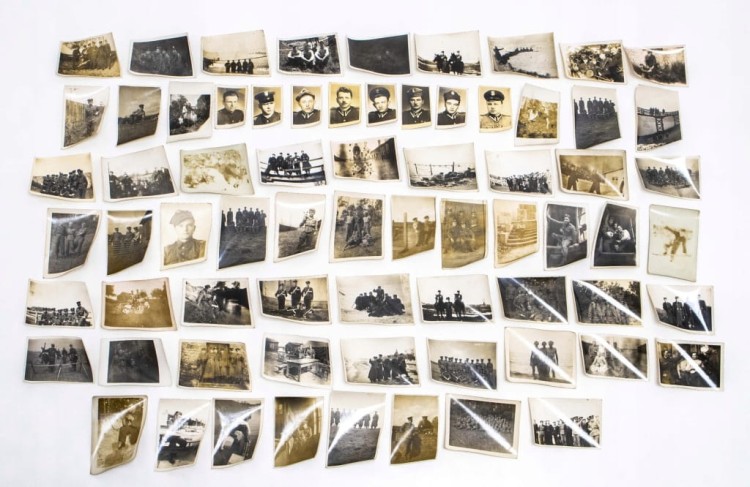 ZESTAW STARYCH FOTOGRAFII WOJSKOWYCH l. 50 PRL