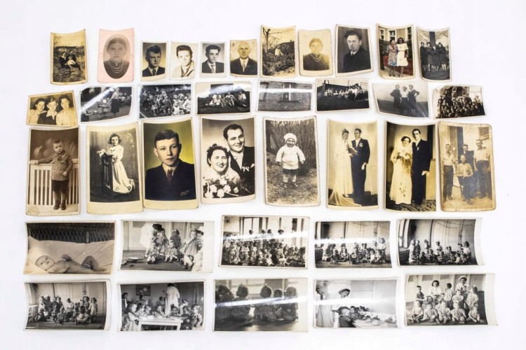 ZESTAW STARYCH FOTOGRAFII RODZINNYCH - POZNAŃ I OKOLICE II RP / PRL