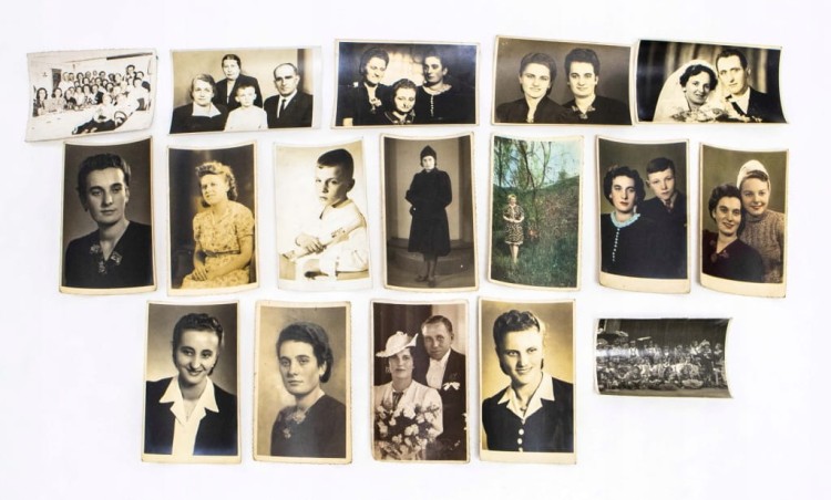 ZESTAW STARYCH FOTOGRAFII RODZINNYCH - POZNAŃ I OKOLICE II RP / PRL