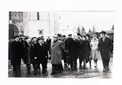 STARA FOTOGRAFIA - WYCIECZKA, SOBÓR USPIEŃSKI, MOSKWA 1966