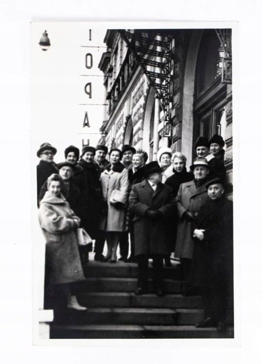 STARA FOTOGRAFIA - WYCIECZKA, MOSKWA 1966