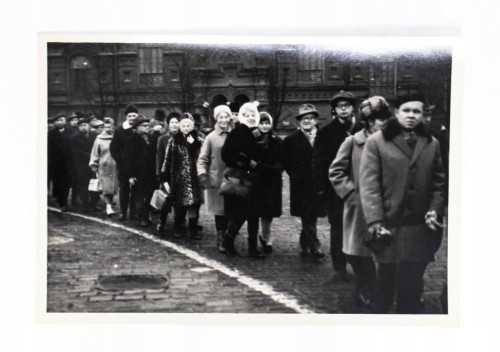 STARA FOTOGRAFIA - WYCIECZKA, MOSKWA 1966