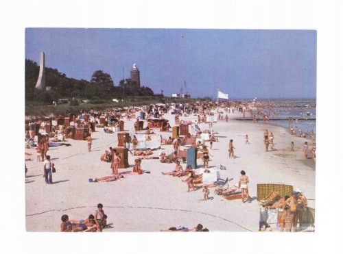 KOŁOBRZEG - PLAŻA, PORT, LATARNIA l. 70/80