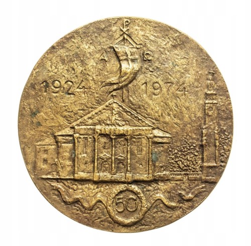 Polska, medal, 50 Lat Parafii Zmartwychwstania Pańskiego, Poznań Wilda 1974