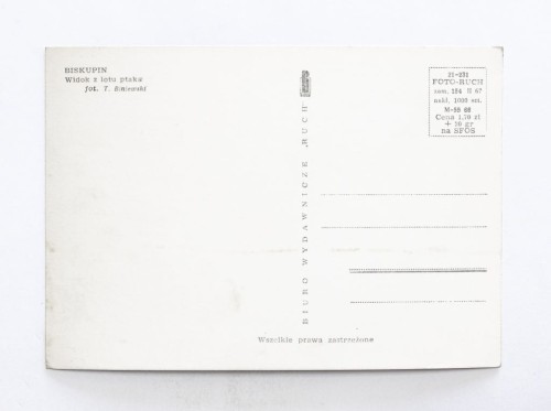 BISKUPIN - WIDOK Z LOTU PTAKA l. 60