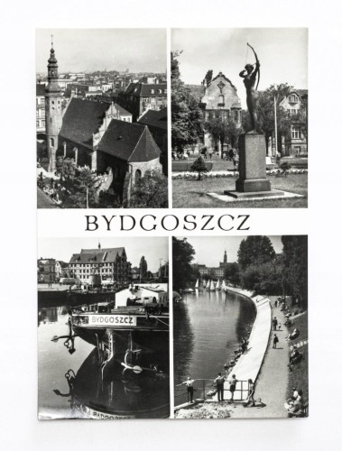 BYDGOSZCZ - KOŚCIÓŁ KLARYSEK, PORT RZECZNY, ŁUCZNICZKA l. 70