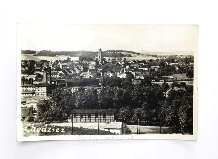 CHODZIEŻ - PANORAMA MIASTA 1961