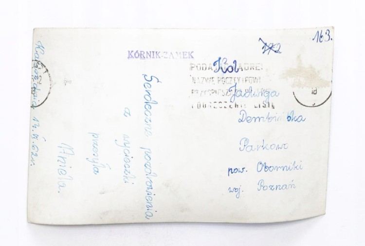 KÓRNIK - ZAMEK 1962