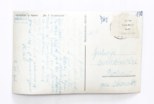 OBORNIKI - SZPITAL 1962