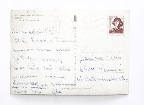 OSTRÓW WIELKOPOLSKI - RATUSZ 1978