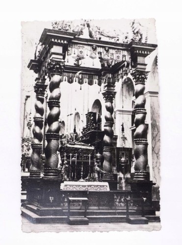 STARA FOTOGRAFIA - KATEDRA GNIEŹNIEŃSKA, KONFESJA ŚW. WOJCIECHA II RP