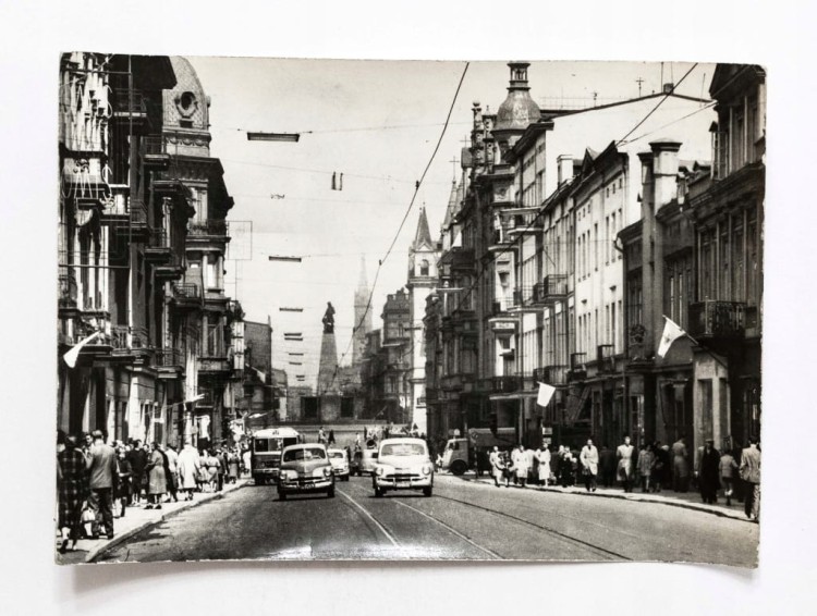 ŁÓDŹ - ULICA PIOTROWSKA 1962