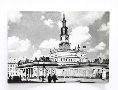 POZNAŃ - STARY RYNEK, RATUSZ 1957