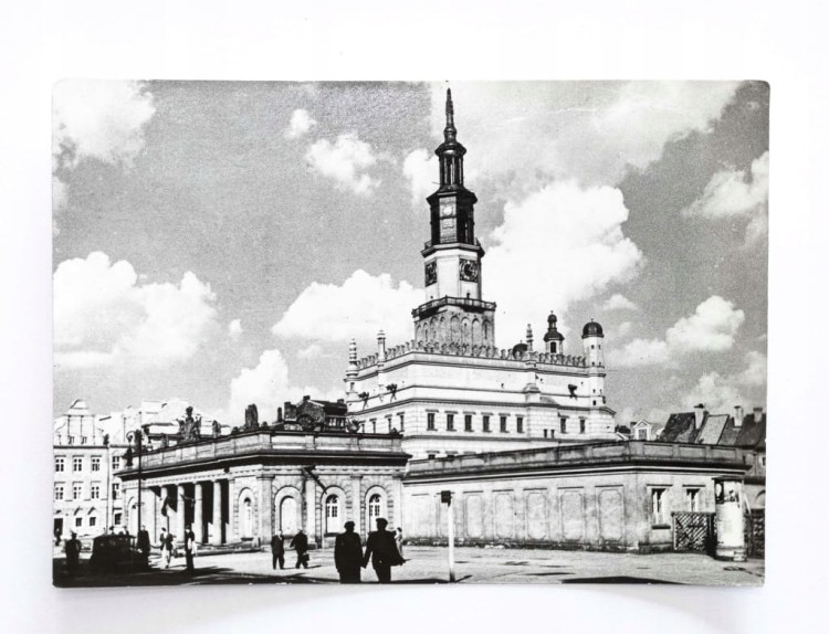 POZNAŃ - STARY RYNEK, RATUSZ 1957