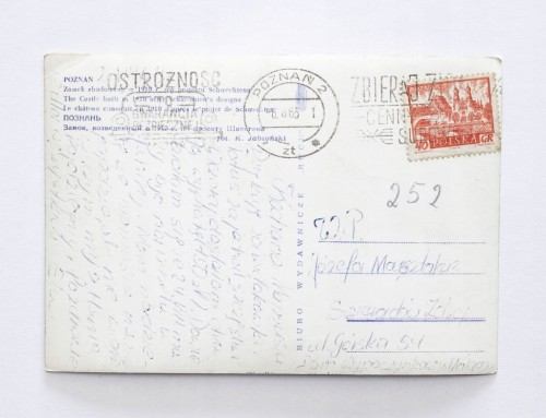 POZNAŃ - ZAMEK 1963