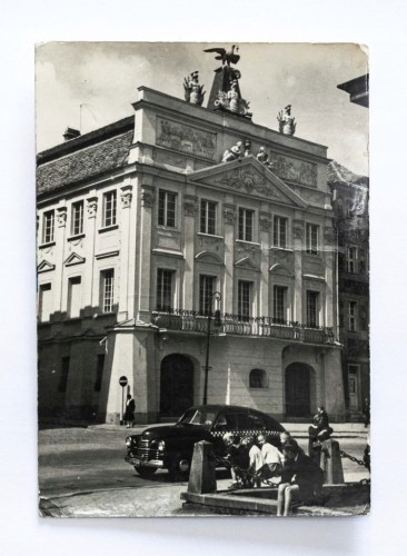 POZNAŃ - PAŁAC DZIAŁYŃSKICH, SAMOCHÓD 1961
