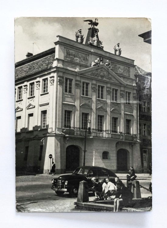 POZNAŃ - PAŁAC DZIAŁYŃSKICH, SAMOCHÓD 1961